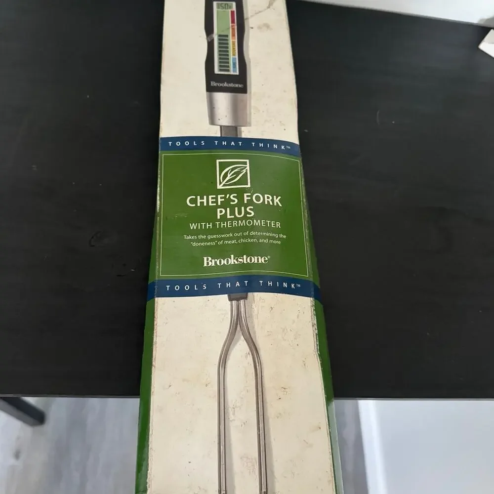 Brookstone Chef's Fork with Thermometer